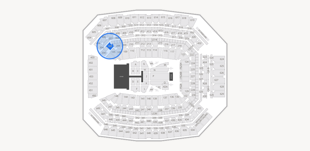 Lucas Oil Stadium Seating Chart
