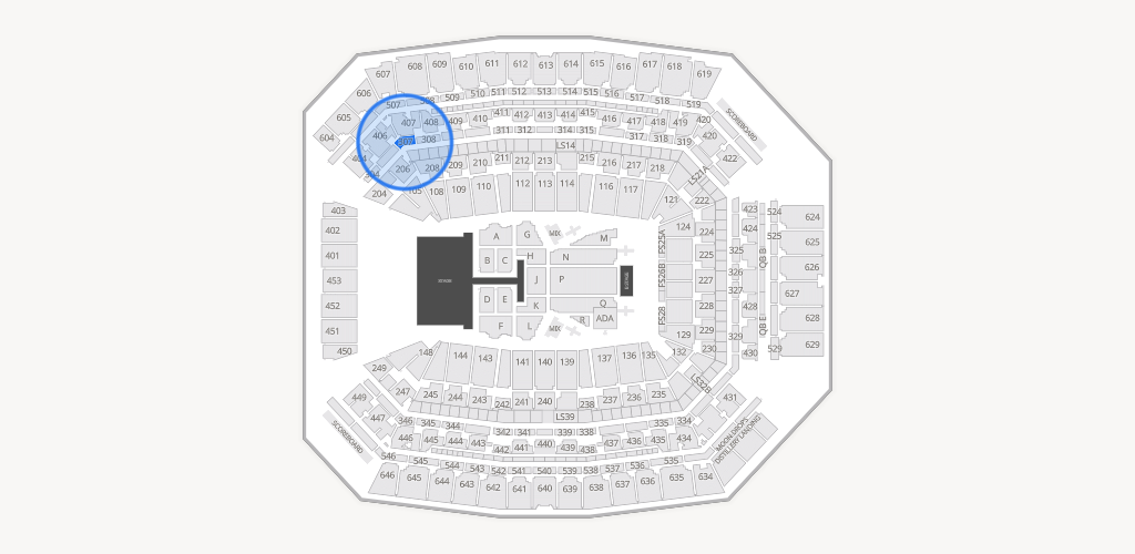 Lucas Oil Stadium Seating Chart