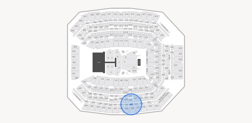 Lucas Oil Stadium Seating Chart