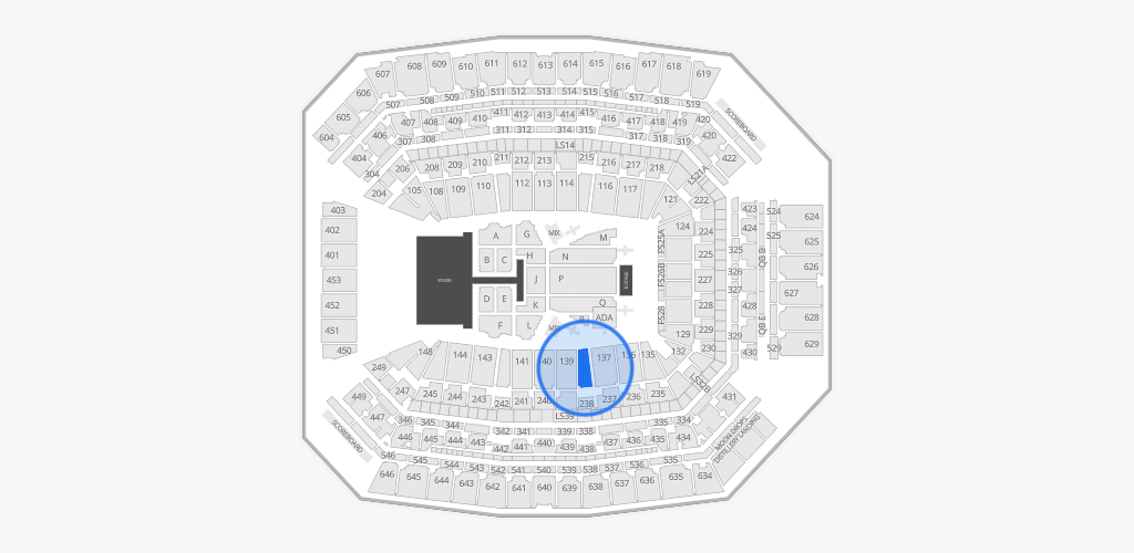 Lucas Oil Stadium Seating Chart