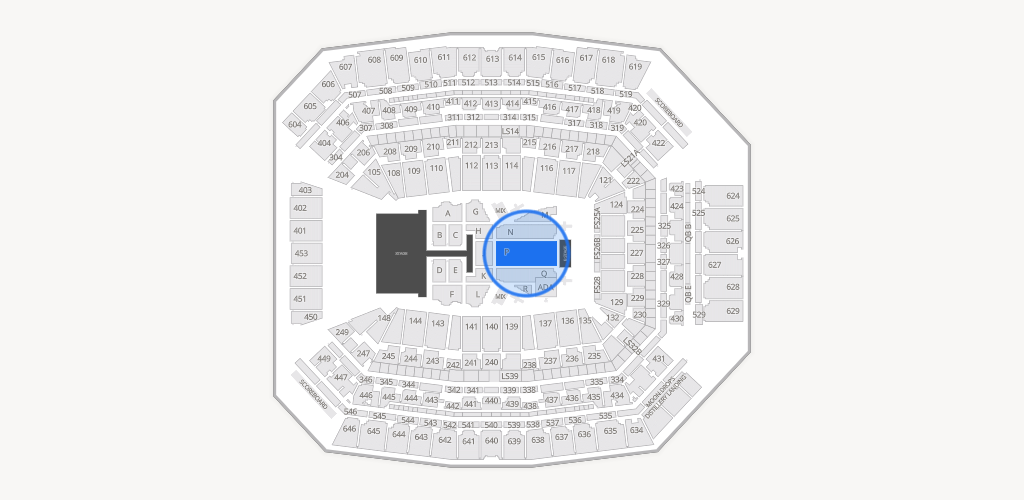 Lucas Oil Stadium Seating Chart