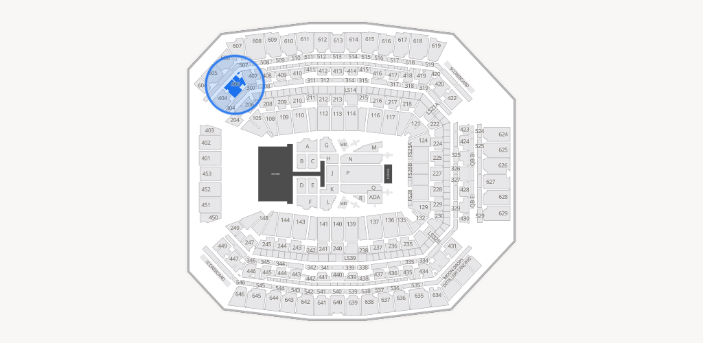 Lucas Oil Stadium Seating Chart