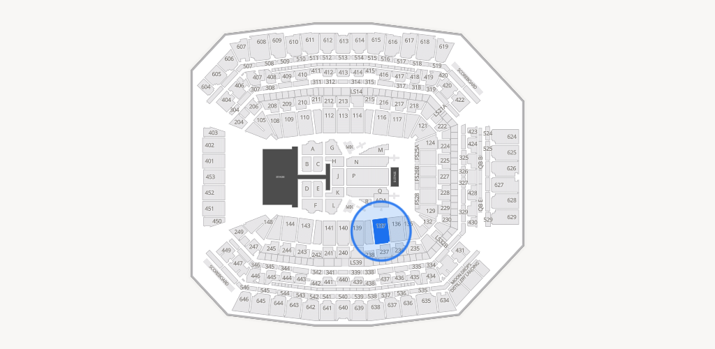 Lucas Oil Stadium Seating Chart
