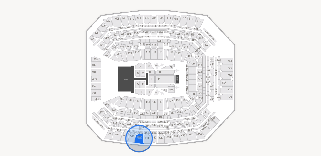 Lucas Oil Stadium Seating Chart