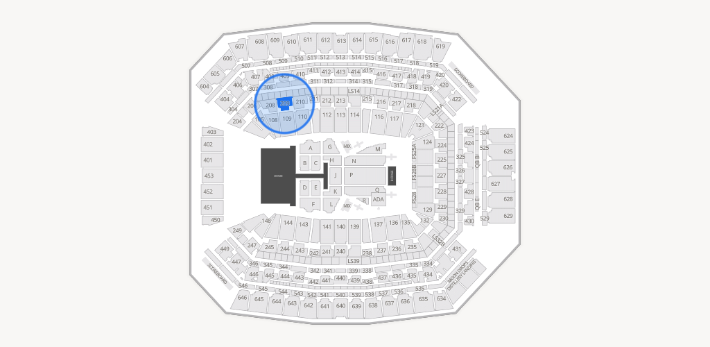 Lucas Oil Stadium Seating Chart