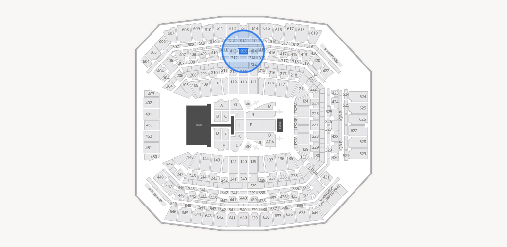 Lucas Oil Stadium Seating Chart