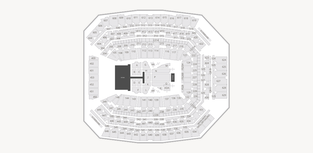 Lucas Oil Stadium Seating Chart