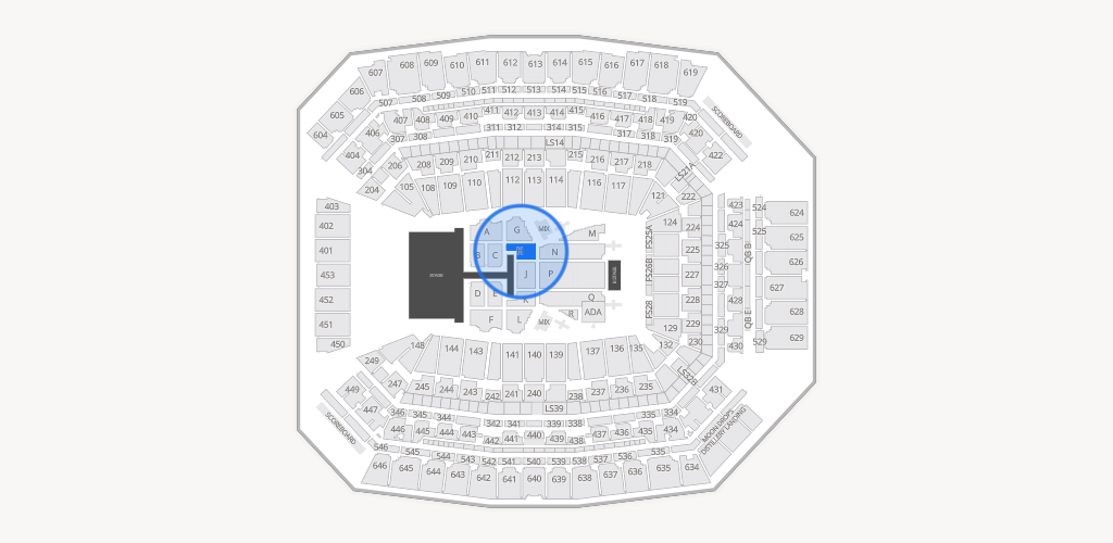 Lucas Oil Stadium Seating Chart