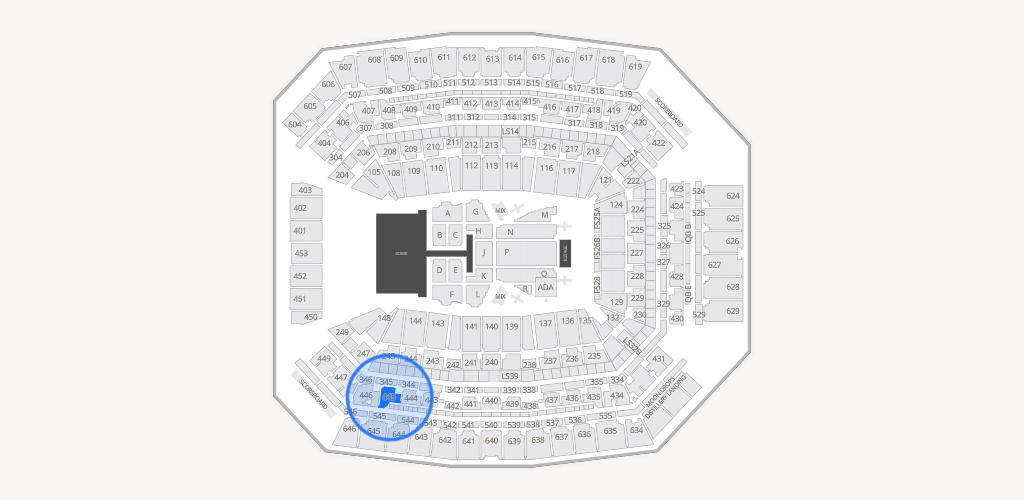 Lucas Oil Stadium Seating Chart