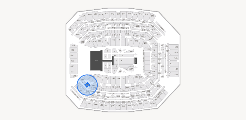 Lucas Oil Stadium Seating Chart