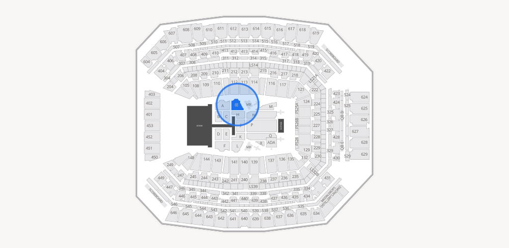 Lucas Oil Stadium Seating Chart
