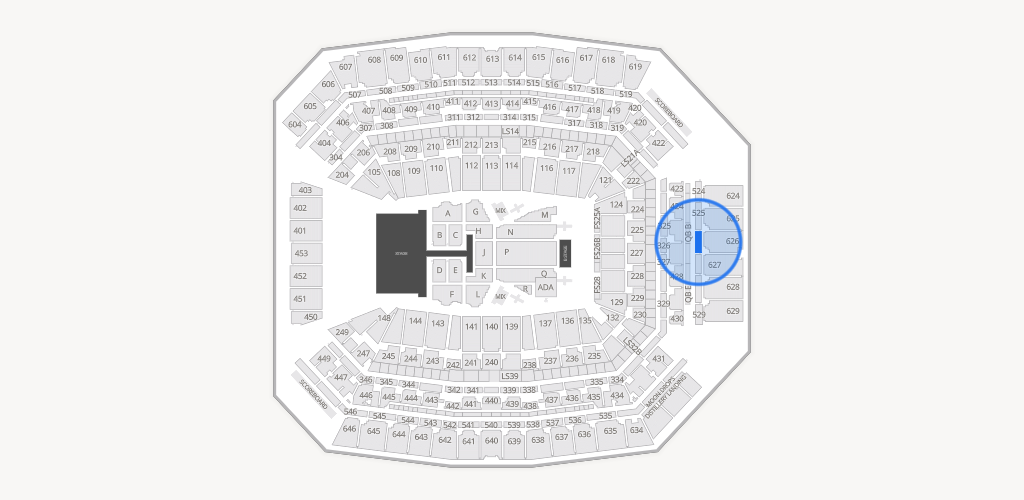 Lucas Oil Stadium Seating Chart