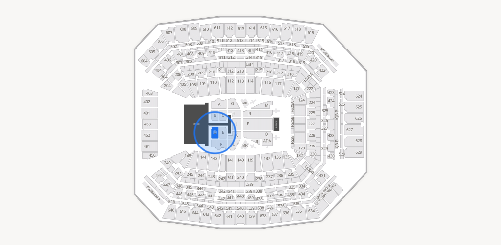 Lucas Oil Stadium Seating Chart