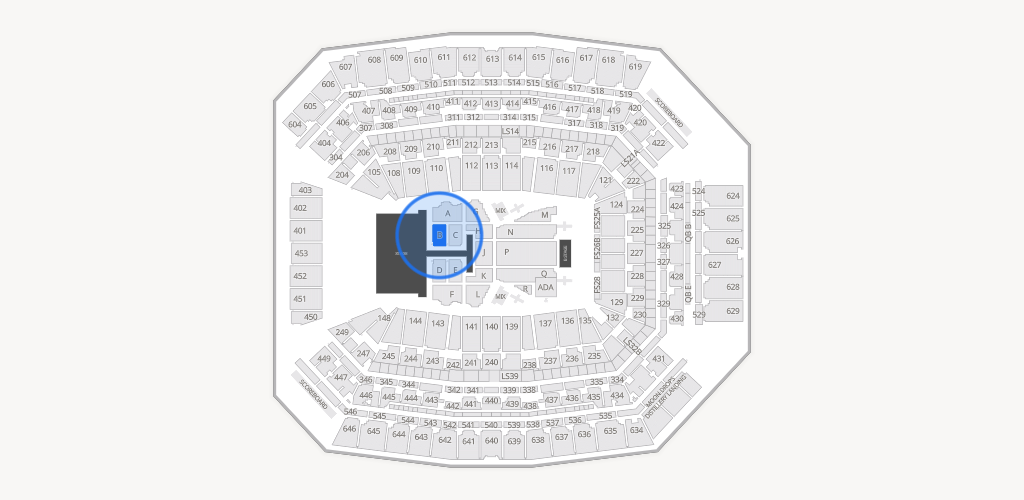 Lucas Oil Stadium Seating Chart