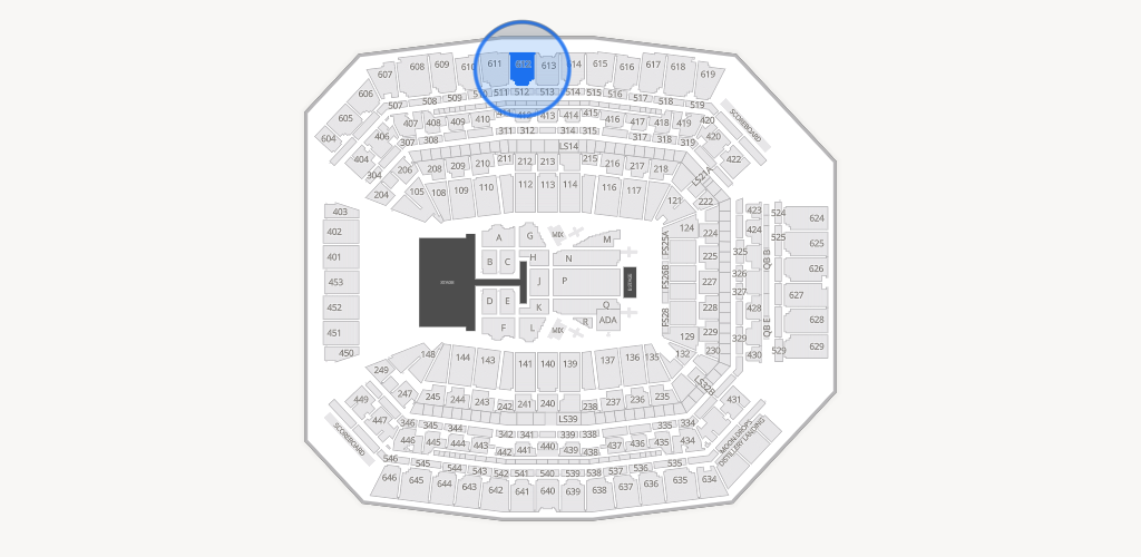 Lucas Oil Stadium Seating Chart