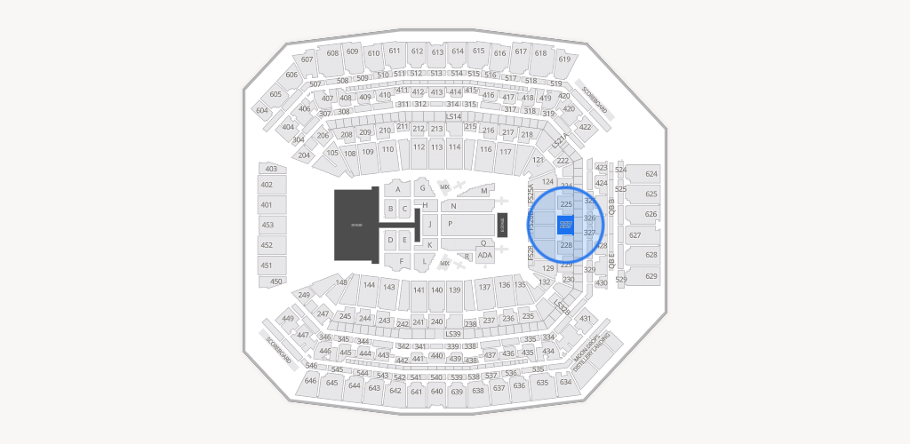 Lucas Oil Stadium Seating Chart