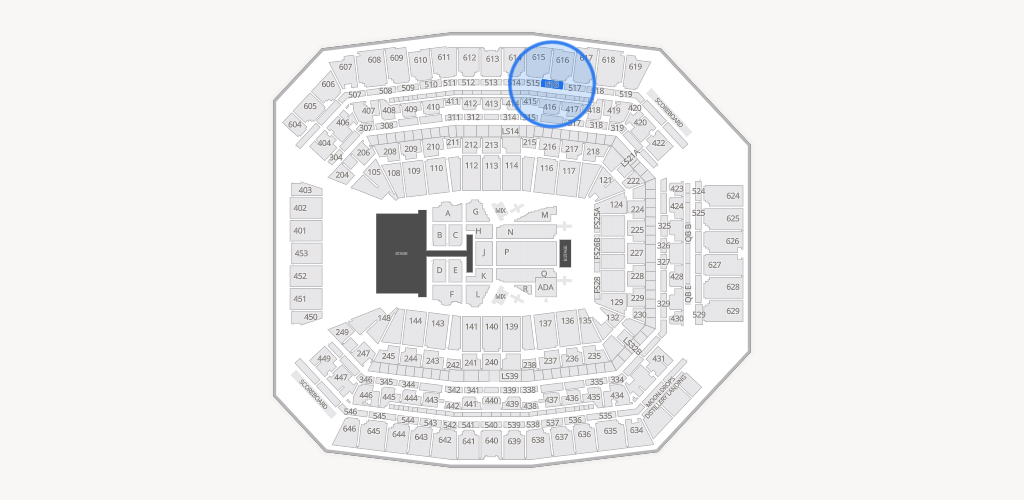 Lucas Oil Stadium Seating Chart