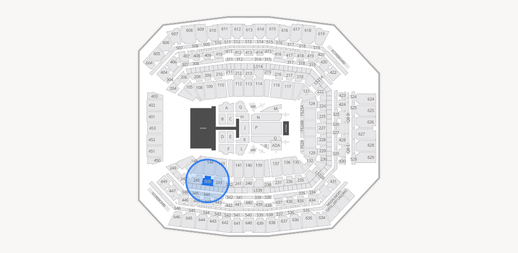 Lucas Oil Stadium Seating Chart