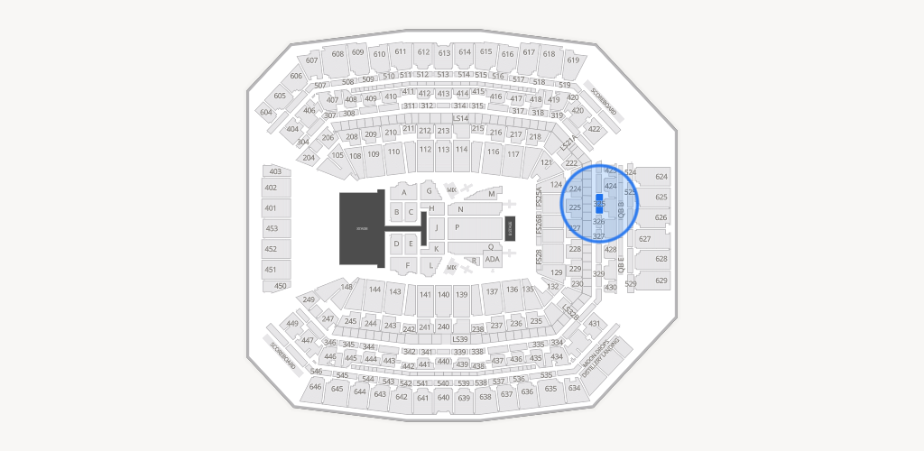 Lucas Oil Stadium Seating Chart