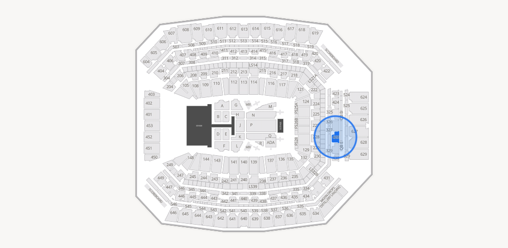 Lucas Oil Stadium Seating Chart