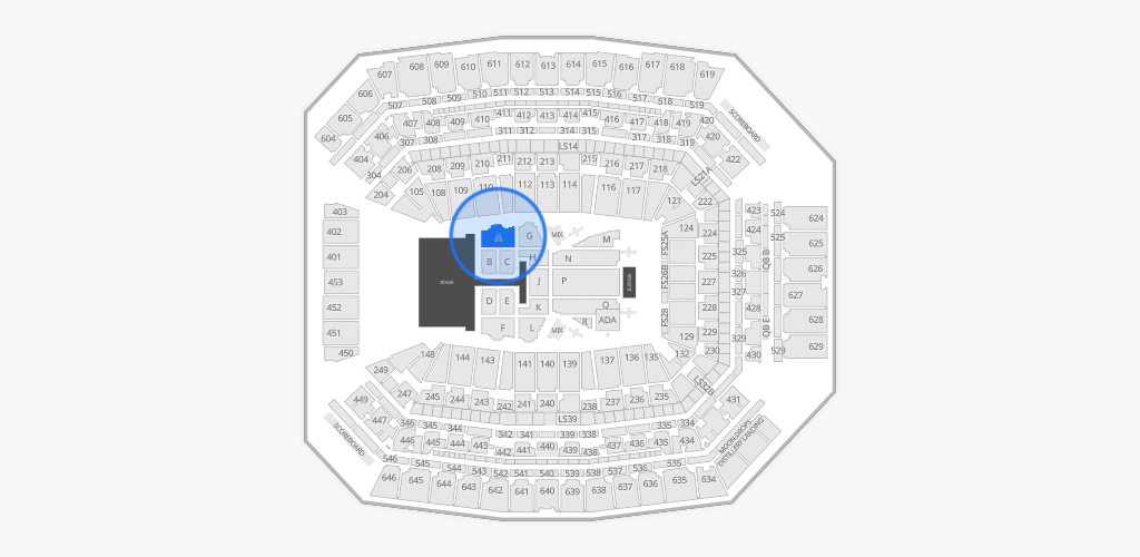 Lucas Oil Stadium Seating Chart