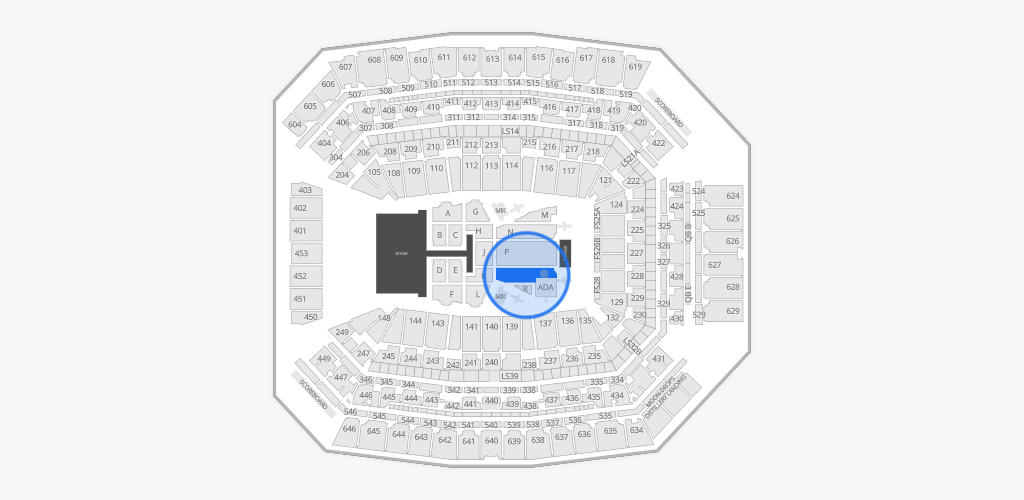 Lucas Oil Stadium Seating Chart