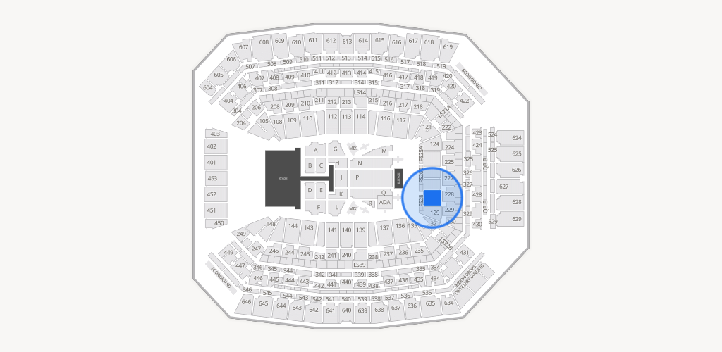 Lucas Oil Stadium Seating Chart