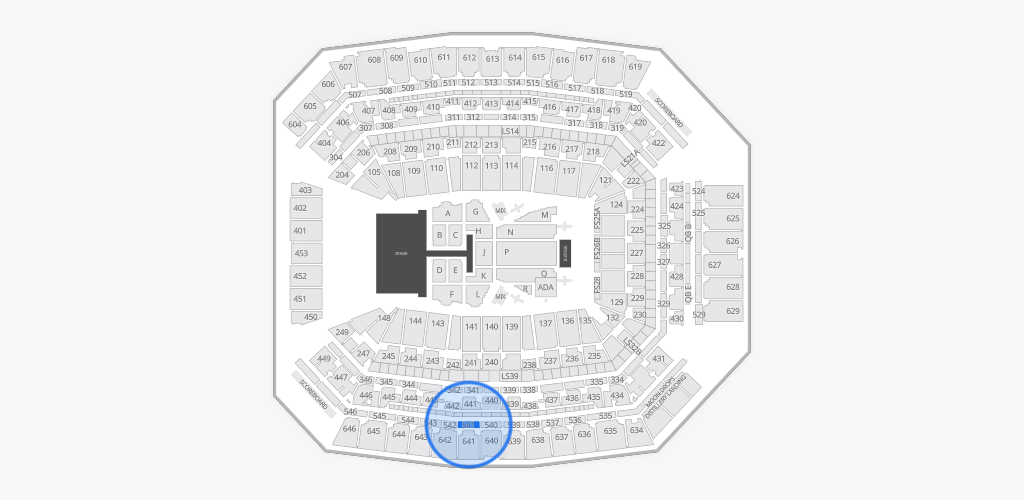 Lucas Oil Stadium Seating Chart