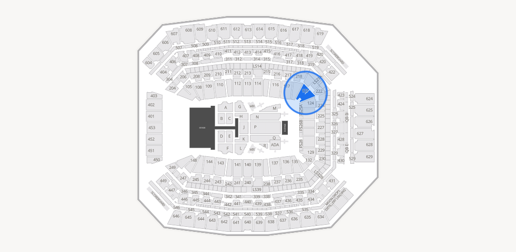 Lucas Oil Stadium Seating Chart