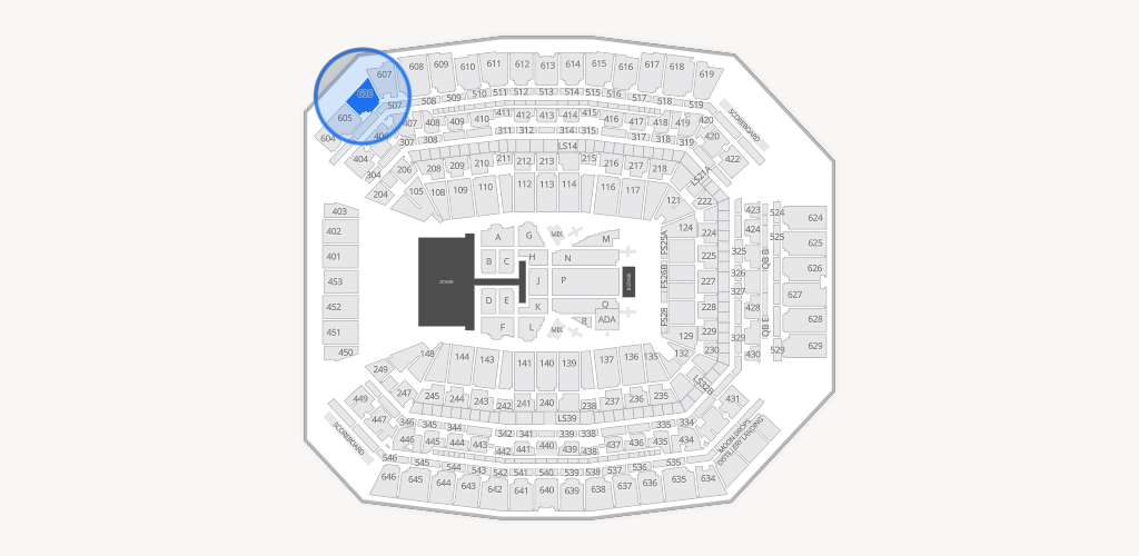 Lucas Oil Stadium Seating Chart