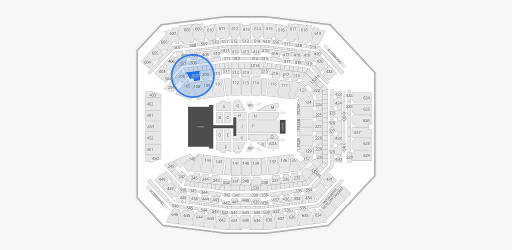 Lucas Oil Stadium Seating Chart