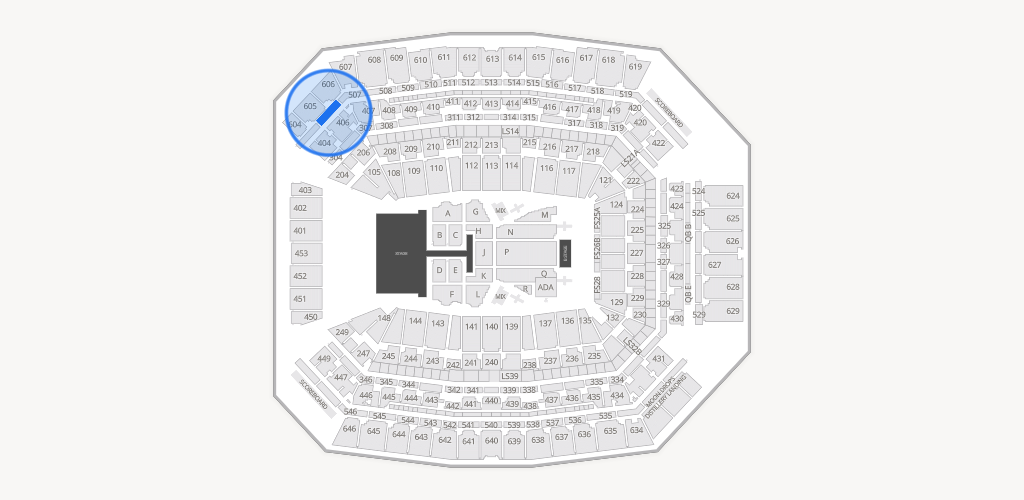 Lucas Oil Stadium Seating Chart
