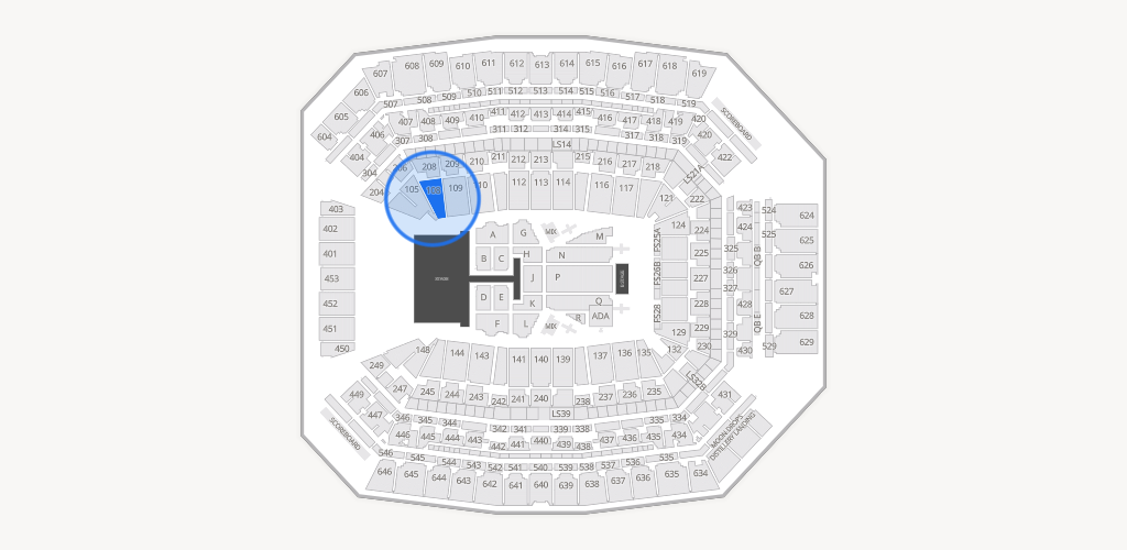 Lucas Oil Stadium Seating Chart