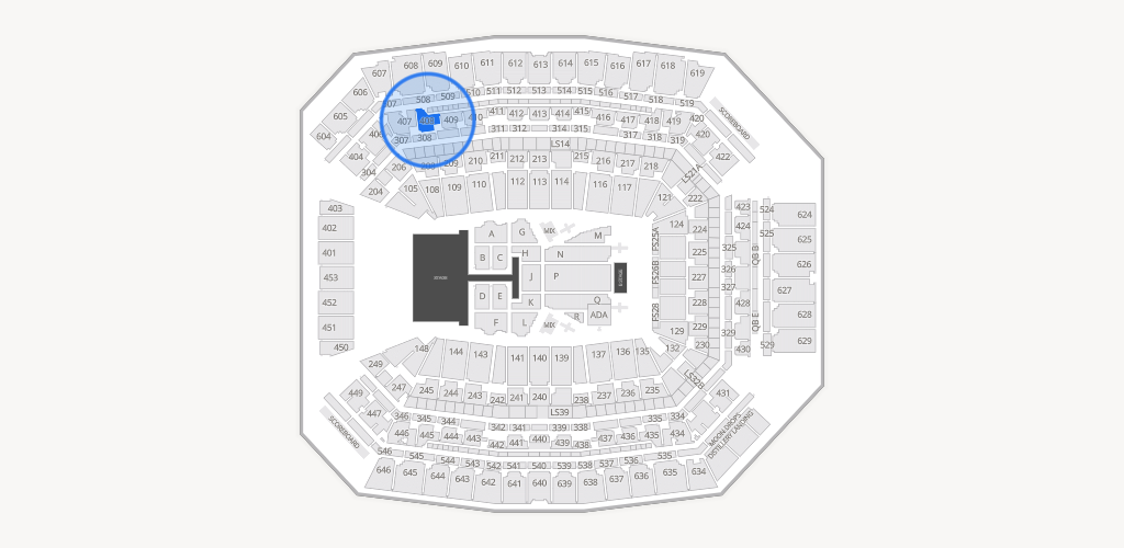 Lucas Oil Stadium Seating Chart