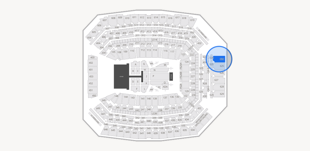 Lucas Oil Stadium Seating Chart
