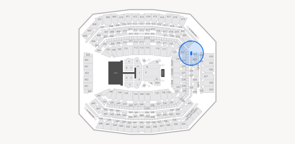 Lucas Oil Stadium Seating Chart