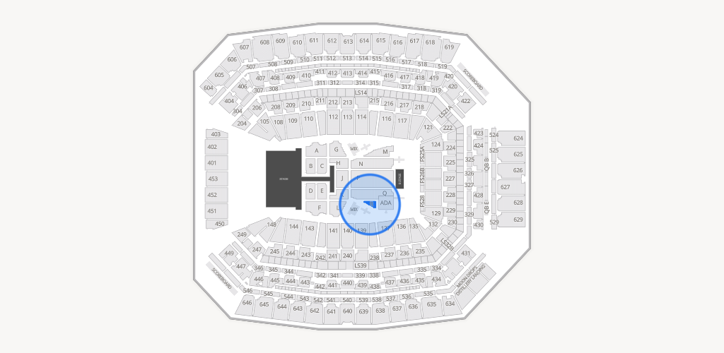 Lucas Oil Stadium Seating Chart