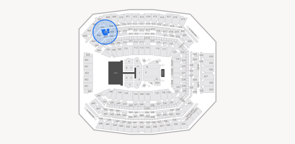 Lucas Oil Stadium Seating Chart