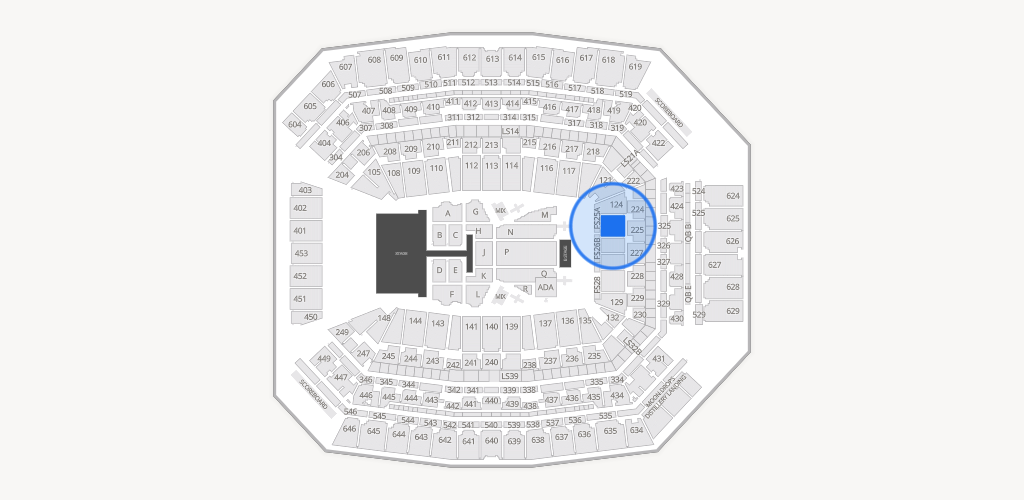 Lucas Oil Stadium Seating Chart