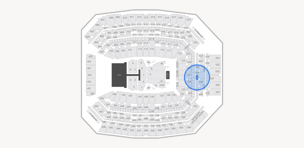 Lucas Oil Stadium Seating Chart