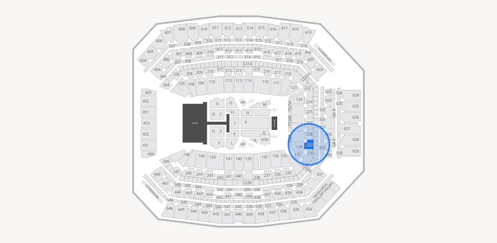 Lucas Oil Stadium Seating Chart