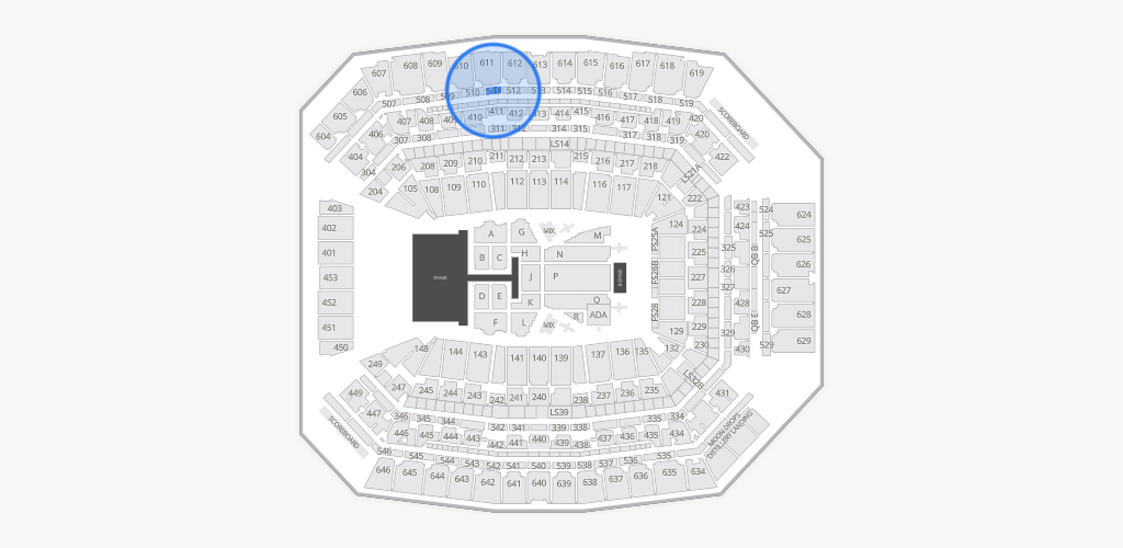 Lucas Oil Stadium Seating Chart