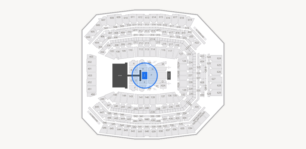 Lucas Oil Stadium Seating Chart