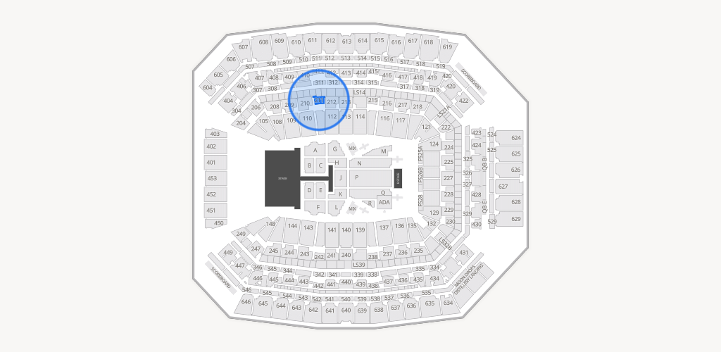 Lucas Oil Stadium Seating Chart