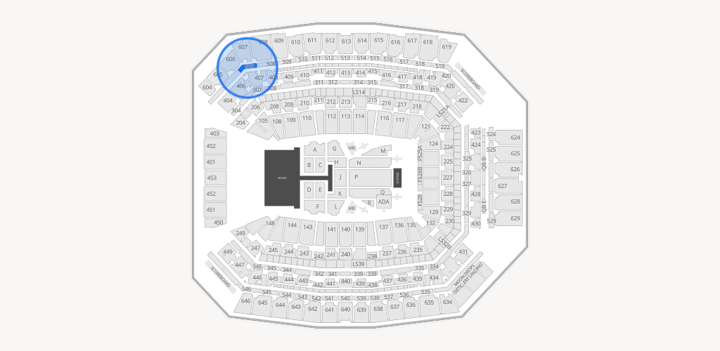 Lucas Oil Stadium Seating Chart