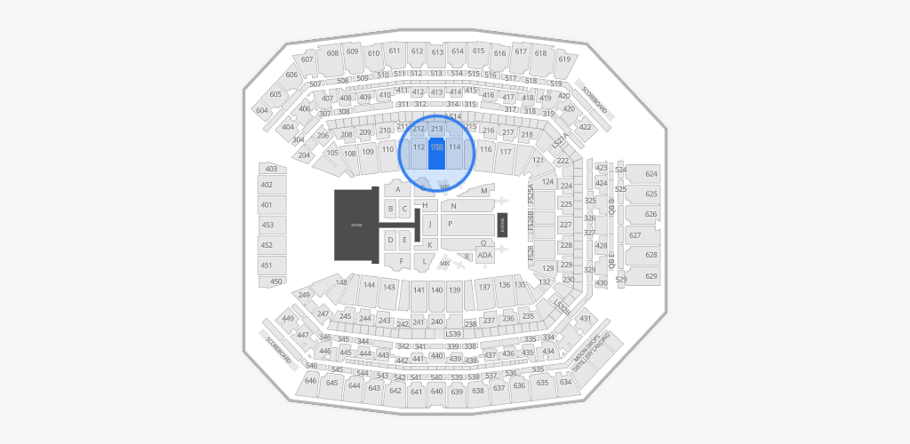 Lucas Oil Stadium Seating Chart