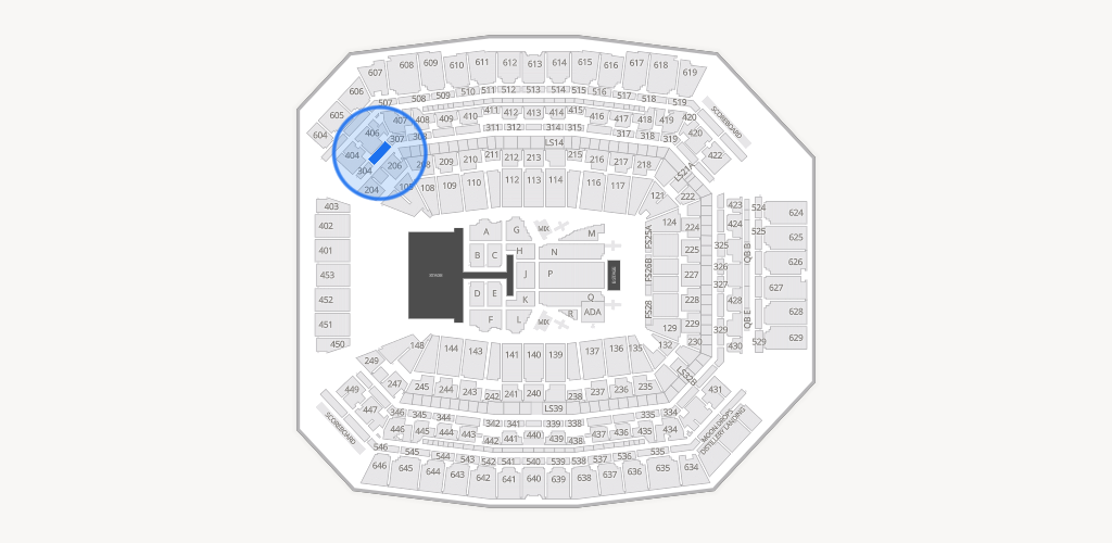 Lucas Oil Stadium Seating Chart