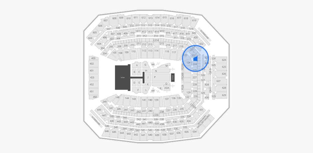 Lucas Oil Stadium Seating Chart