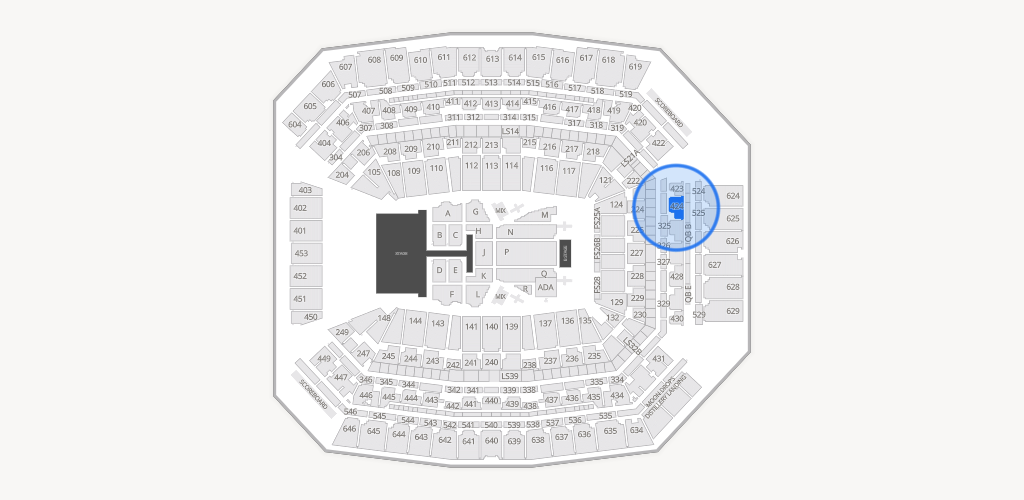 Lucas Oil Stadium Seating Chart