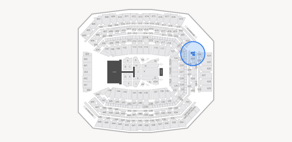 Lucas Oil Stadium Seating Chart